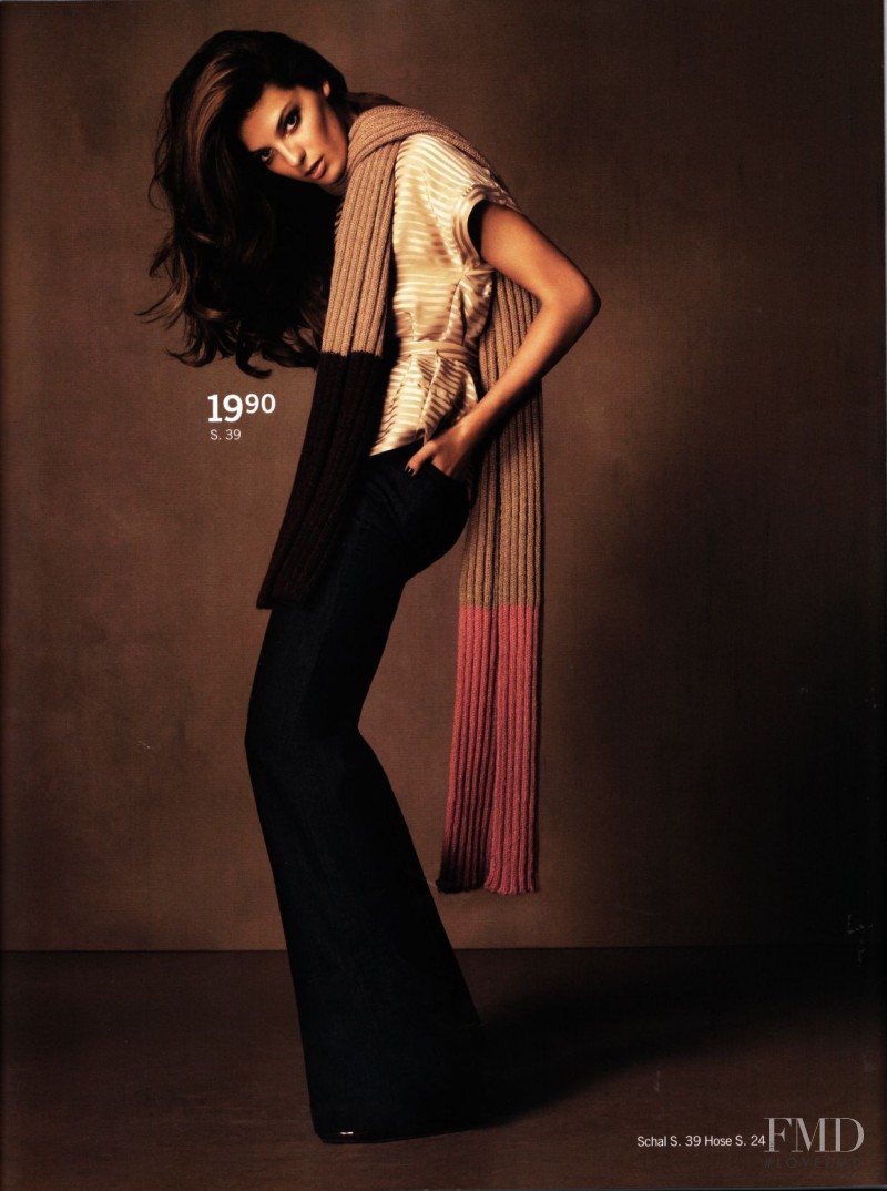 Daria Werbowy featured in  the H&M lookbook for Fall 2008