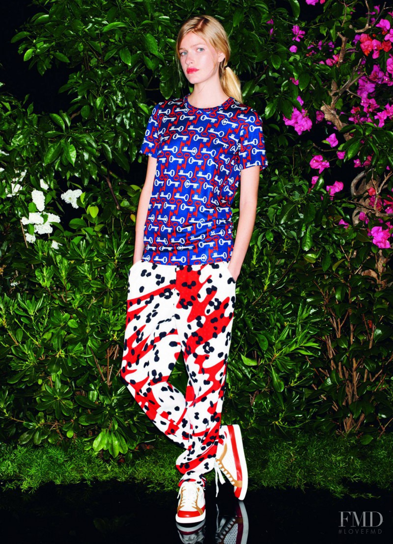 Louise Parker featured in  the See by Chloe fashion show for Resort 2014