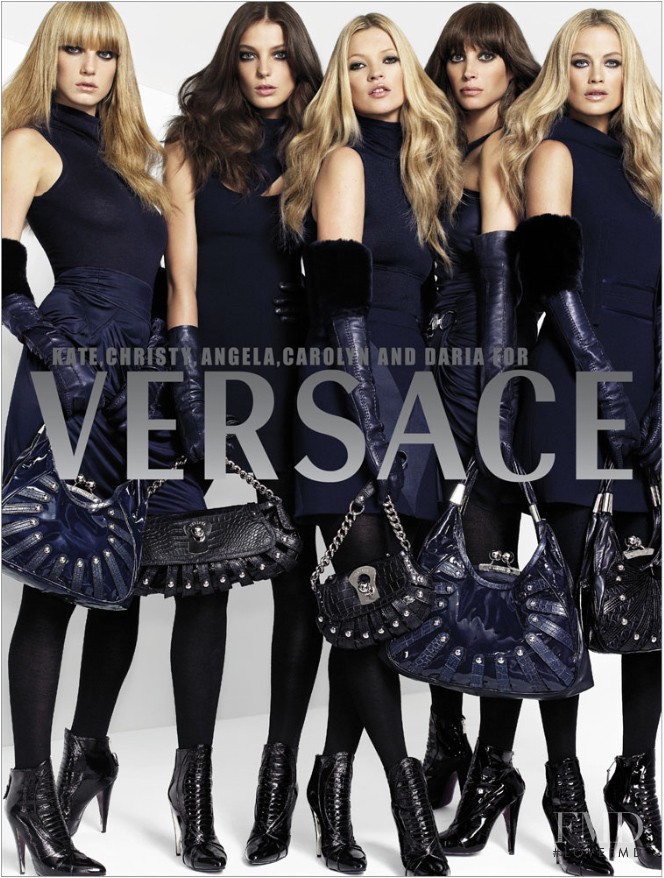 Carolyn Murphy featured in  the Versace advertisement for Autumn/Winter 2006