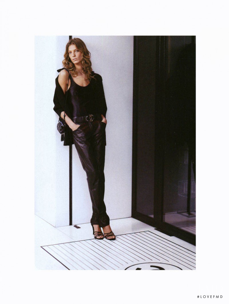 Daria Werbowy featured in  the Chanel advertisement for Spring/Summer 2005
