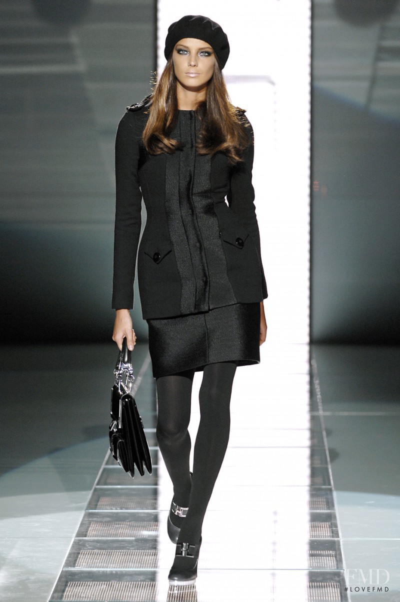 Daria Werbowy featured in  the Versace fashion show for Autumn/Winter 2007