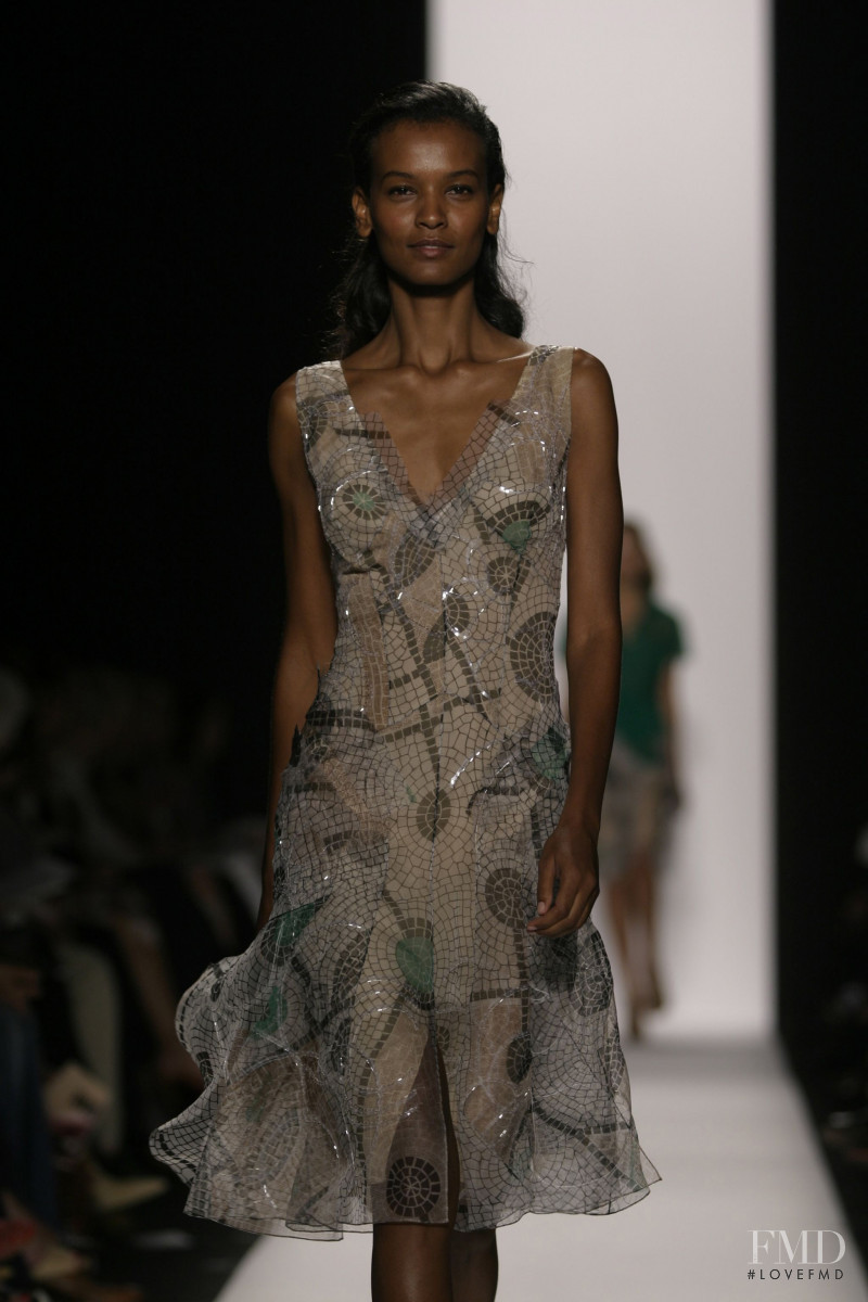 Liya Kebede featured in  the Carolina Herrera fashion show for Spring/Summer 2005