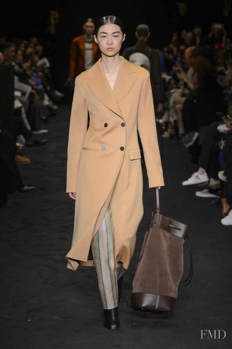 Chu Wong featured in  the Loewe fashion show for Autumn/Winter 2017