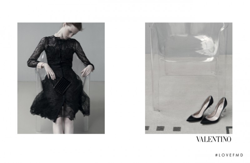 Magdalena Jasek featured in  the Valentino advertisement for Spring/Summer 2013