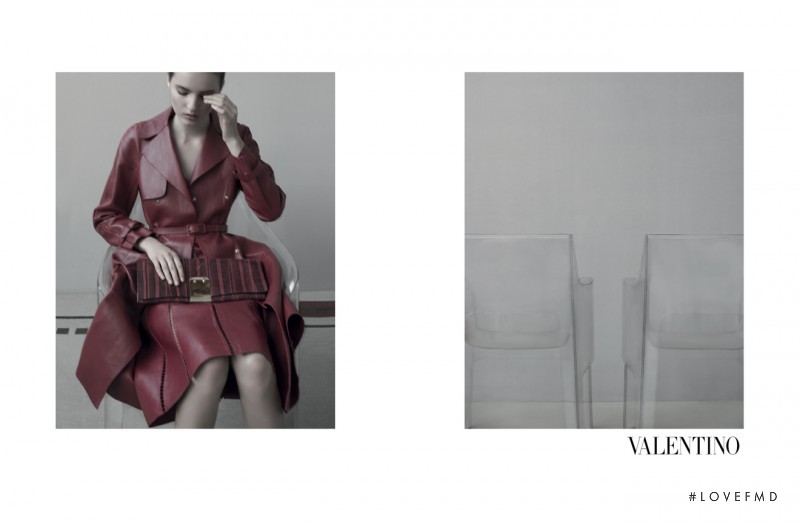 Tilda Lindstam featured in  the Valentino advertisement for Spring/Summer 2013