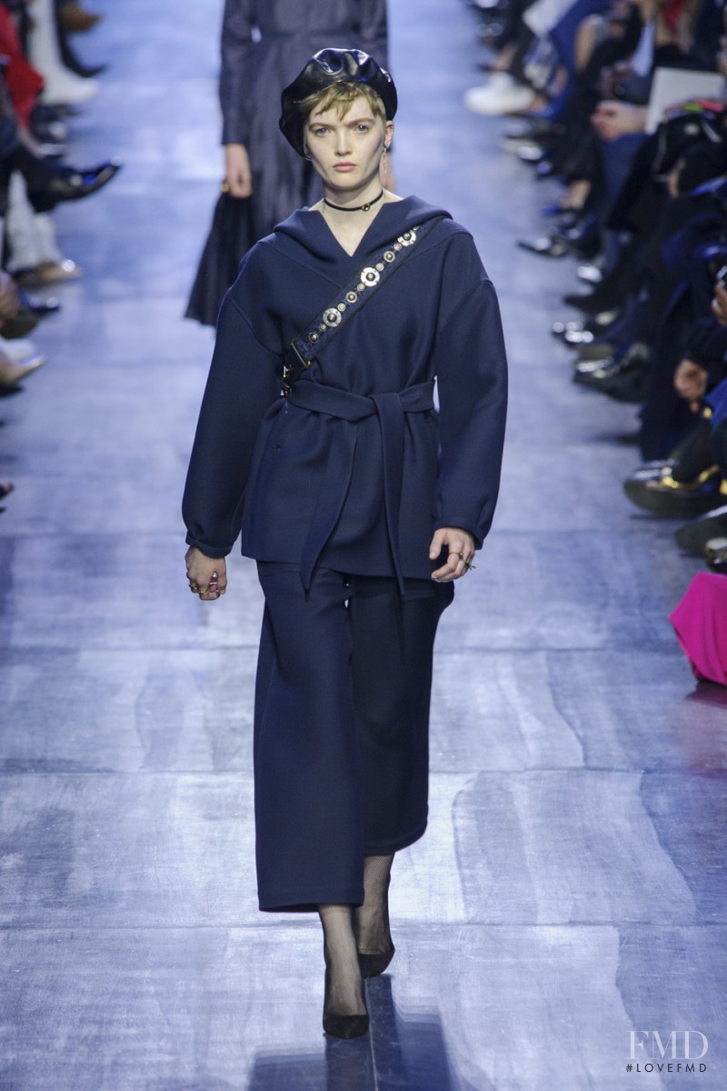 Ruth Bell featured in  the Christian Dior fashion show for Autumn/Winter 2017