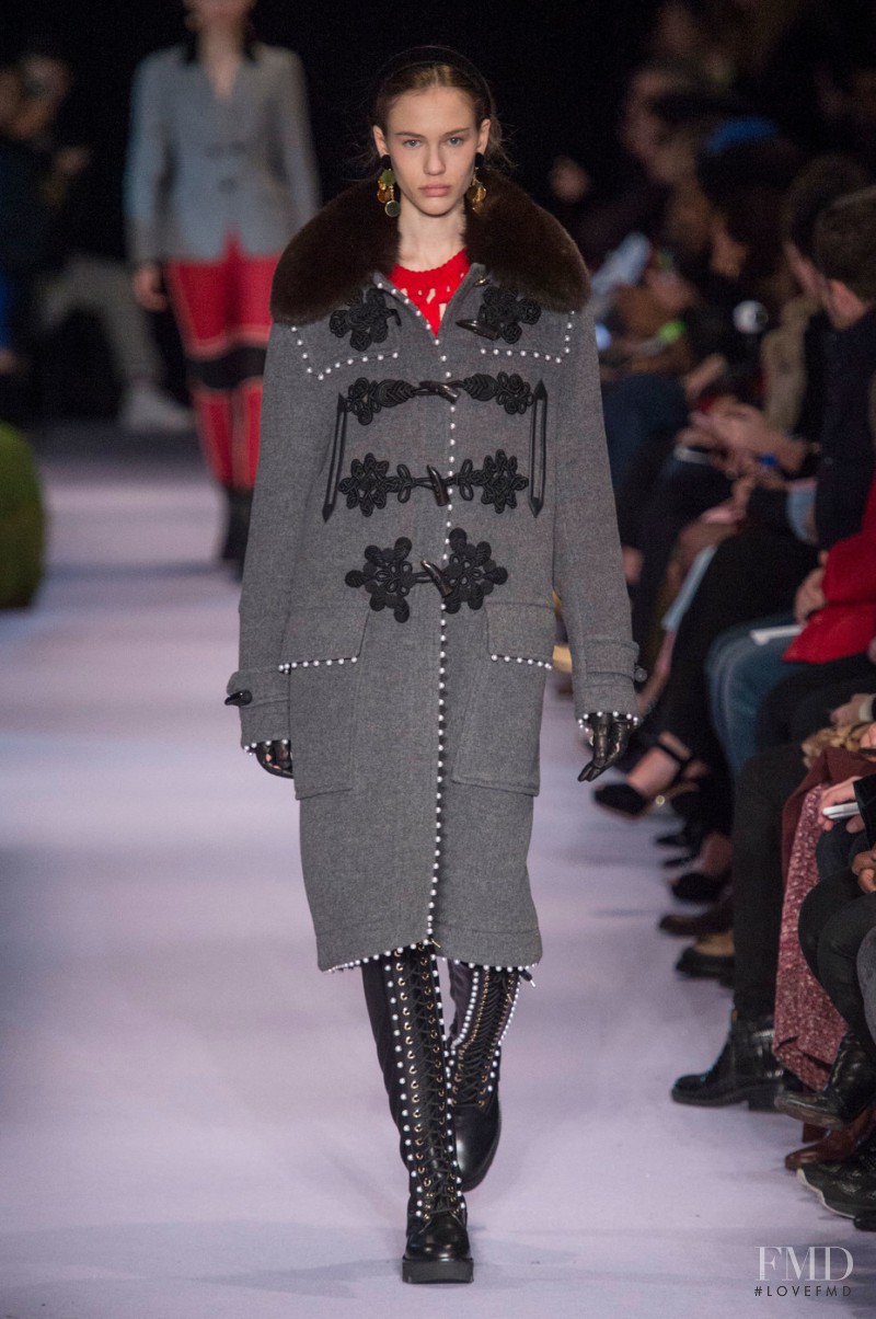 Lex Herl featured in  the Altuzarra fashion show for Autumn/Winter 2017