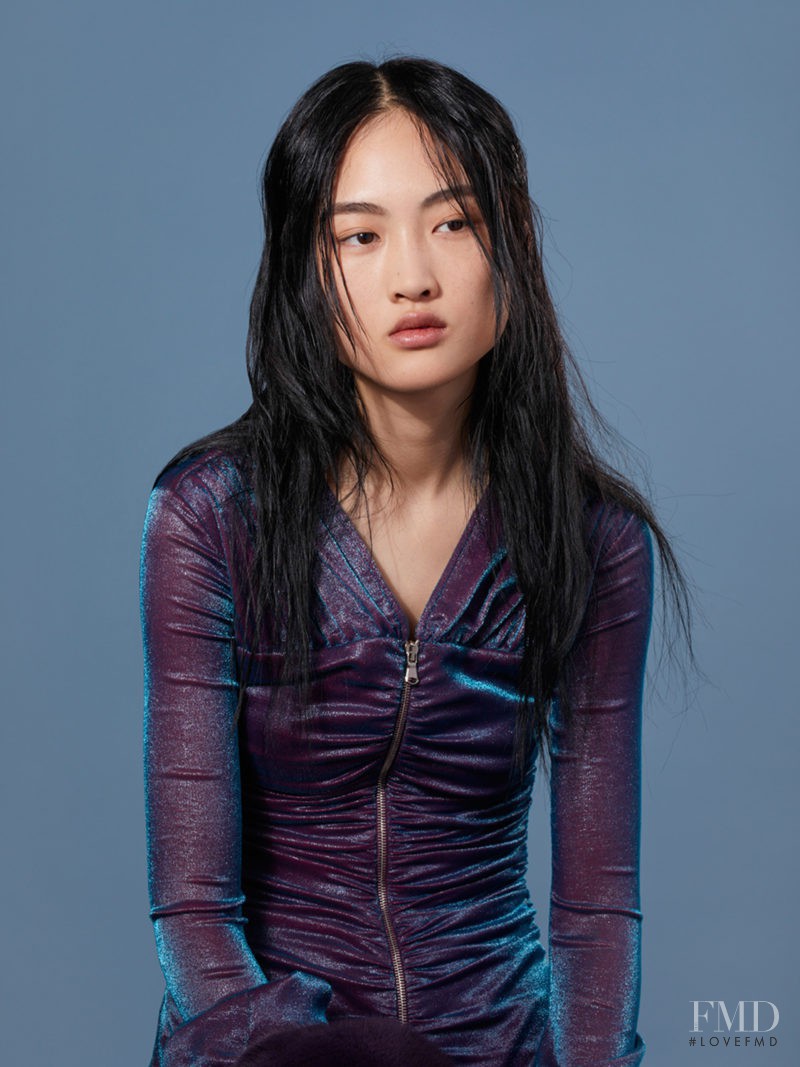 Jing Wen featured in  the Sies Marjan lookbook for Autumn/Winter 2017