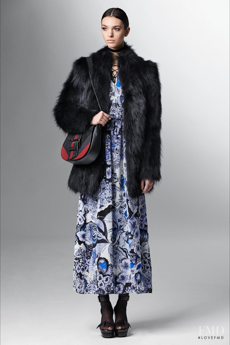 Margherita Tondelli featured in  the Just Cavalli lookbook for Pre-Fall 2017