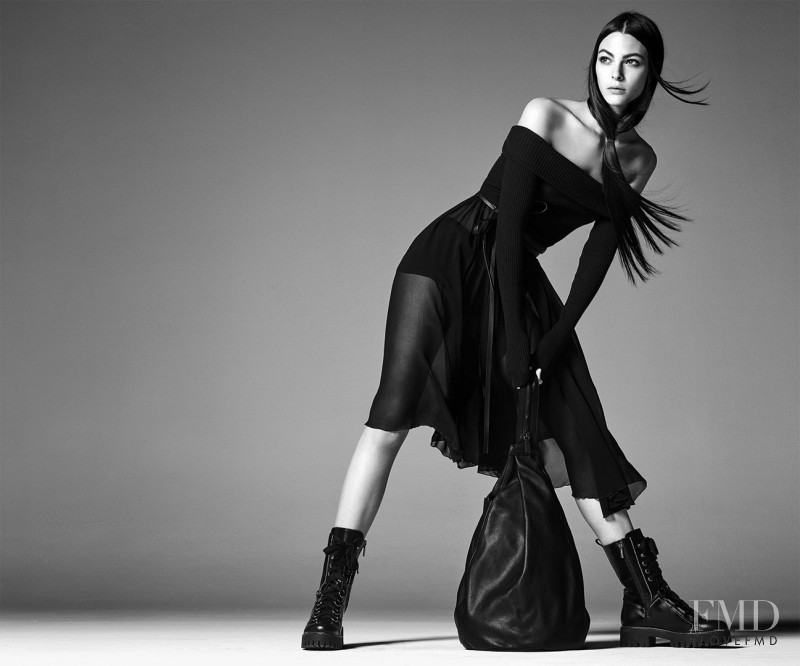 Vittoria Ceretti featured in  the Zara advertisement for Spring/Summer 2017