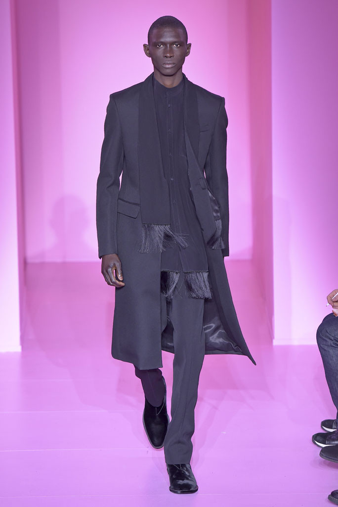 Fernando Cabral featured in  the Givenchy fashion show for Autumn/Winter 2016