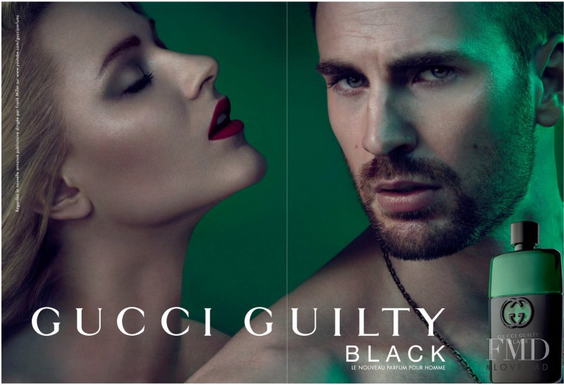 Gucci Fragrance "Guilty Black" Fragrance advertisement for Spring/Summer 2013