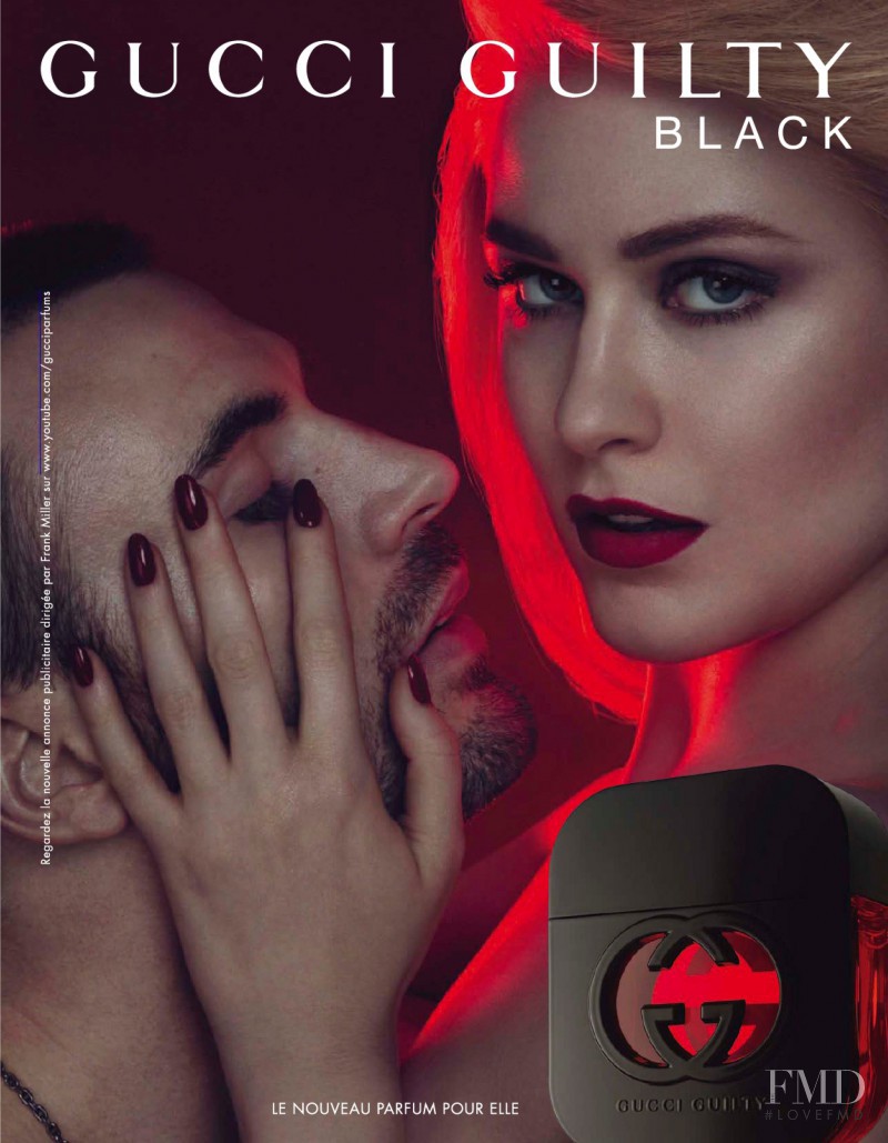 Gucci Fragrance "Guilty Black" Fragrance advertisement for Spring/Summer 2013