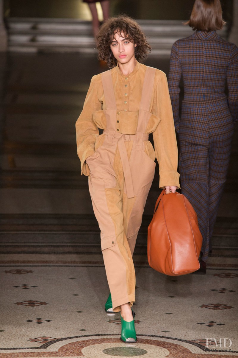 Alanna Arrington featured in  the Stella McCartney fashion show for Autumn/Winter 2017