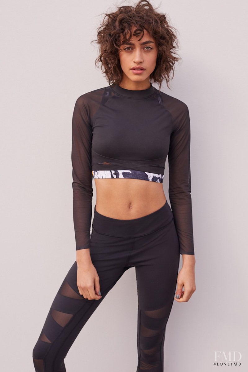Alanna Arrington featured in  the Nordstrom Athleisure  lookbook for Spring 2017