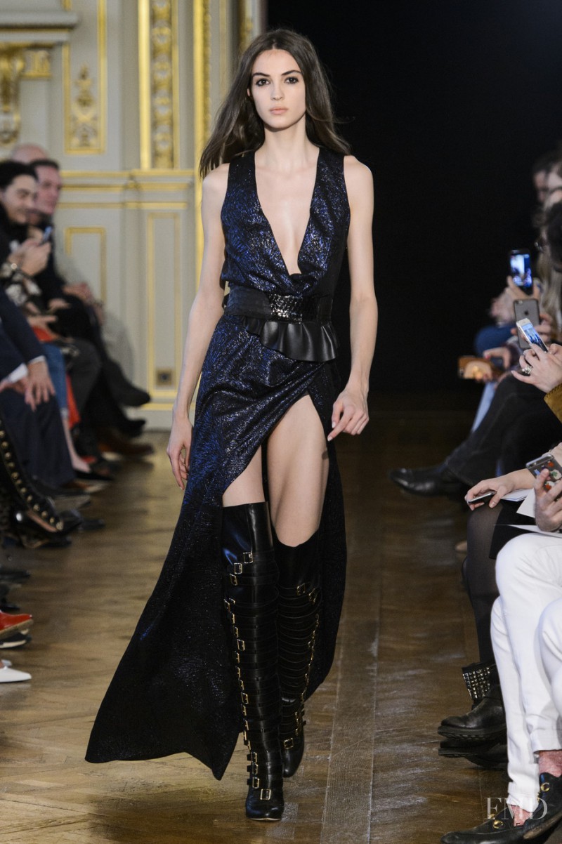 Camille Hurel featured in  the Redemption fashion show for Autumn/Winter 2017