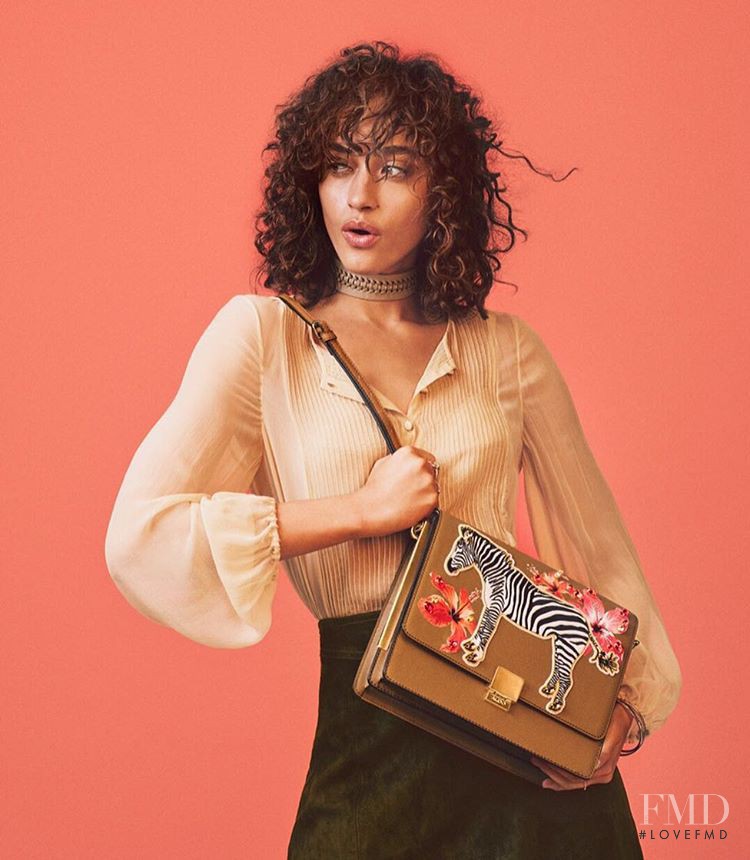 Alanna Arrington featured in  the Aldo advertisement for Spring/Summer 2017