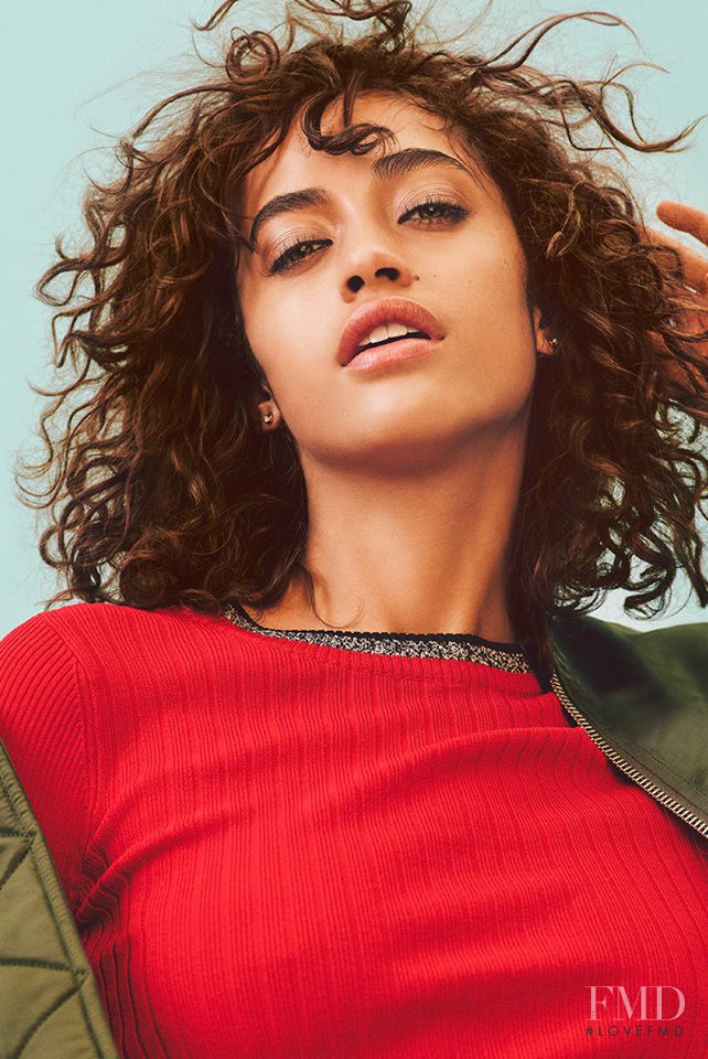 Alanna Arrington featured in  the Aldo advertisement for Spring/Summer 2017