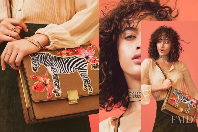 Alanna Arrington featured in  the Aldo advertisement for Spring/Summer 2017