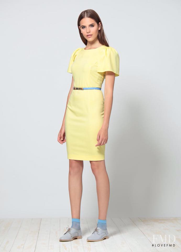 Darya Kostenich featured in  the Burvin lookbook for Spring/Summer 2015