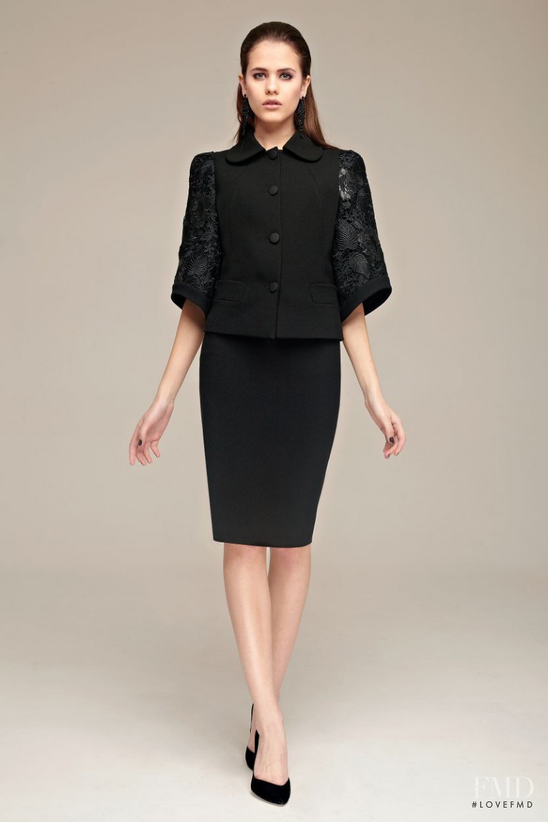 Darya Kostenich featured in  the Burvin lookbook for Autumn/Winter 2014