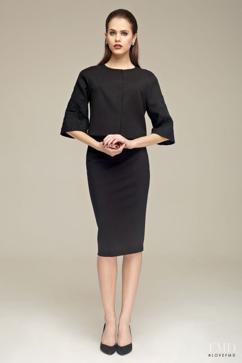 Darya Kostenich featured in  the Burvin lookbook for Autumn/Winter 2014