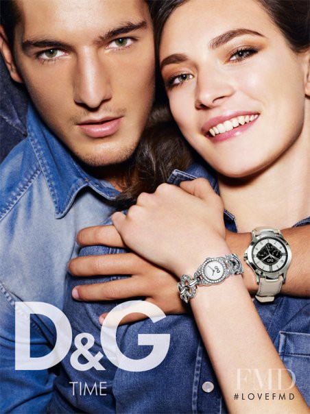 Jacquelyn Jablonski featured in  the D&G advertisement for Spring/Summer 2010