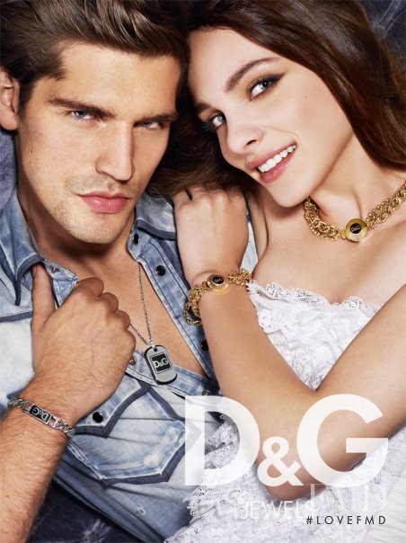 Jules Mordovets featured in  the D&G advertisement for Spring/Summer 2010