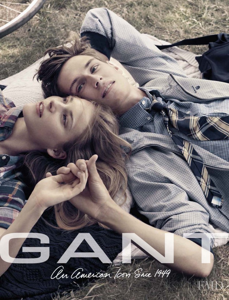 Ieva Laguna featured in  the Gant advertisement for Spring/Summer 2013