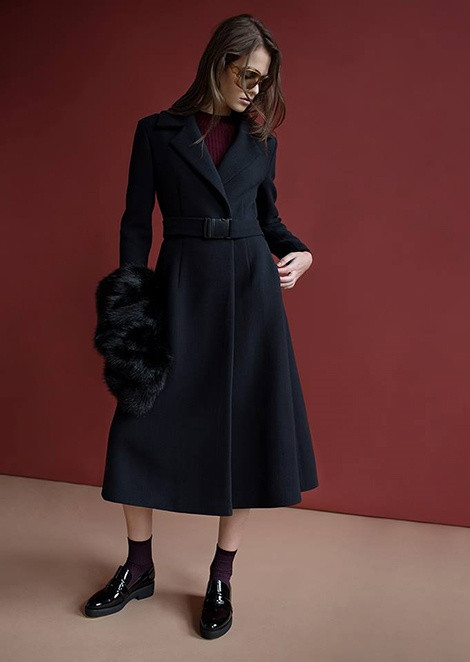 Darya Kostenich featured in  the Olga Samoschenko lookbook for Autumn/Winter 2015