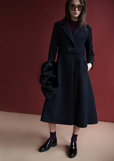 Darya Kostenich featured in  the Olga Samoschenko lookbook for Autumn/Winter 2015