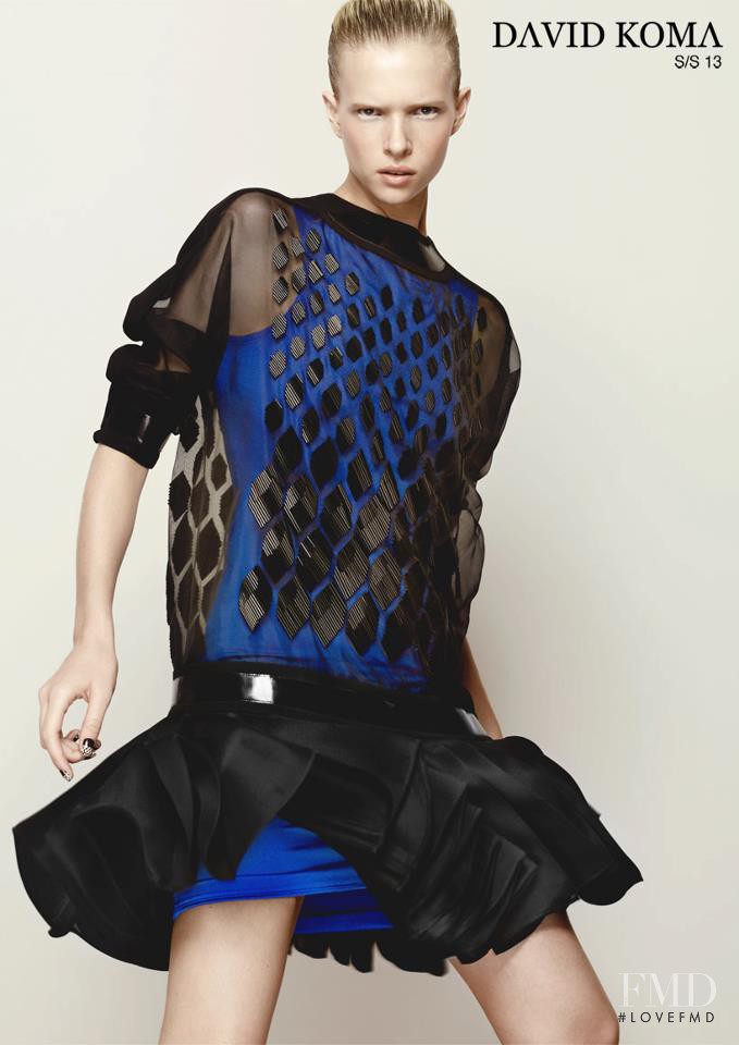 David Koma advertisement for Spring/Summer 2013
