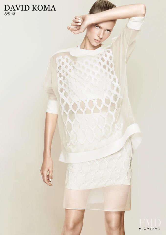David Koma advertisement for Spring/Summer 2013