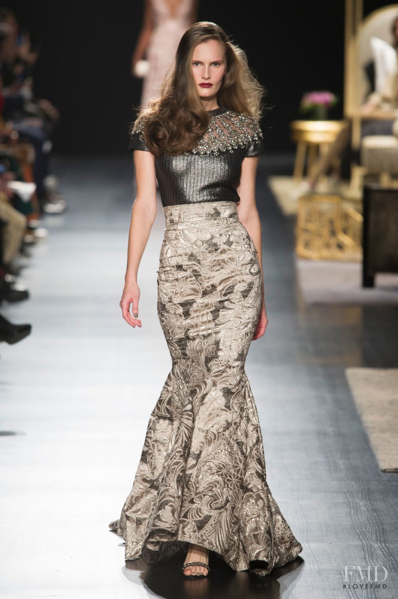 Badgley Mischka fashion show for Autumn/Winter 2017