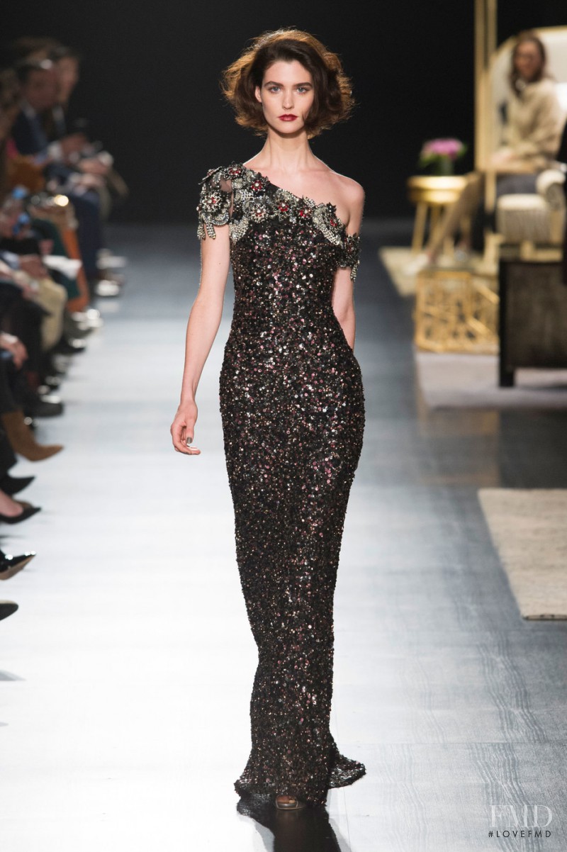 Badgley Mischka fashion show for Autumn/Winter 2017