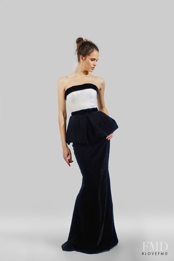Darya Kostenich featured in  the Latushkina lookbook for Spring/Summer 2014