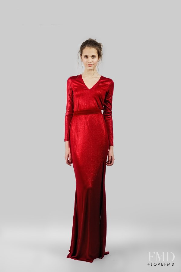 Darya Kostenich featured in  the Latushkina lookbook for Spring/Summer 2014