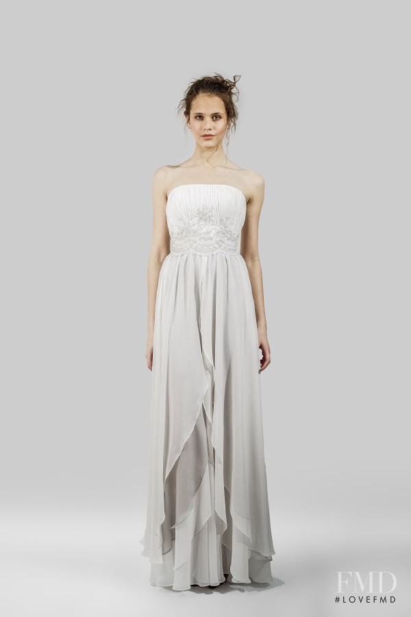 Darya Kostenich featured in  the Latushkina lookbook for Spring/Summer 2014