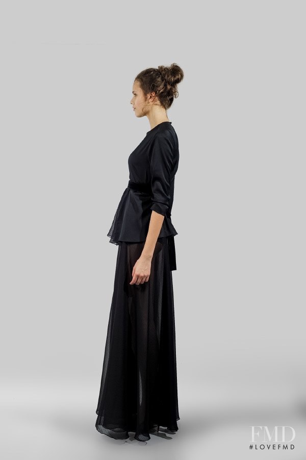 Darya Kostenich featured in  the Latushkina lookbook for Spring/Summer 2014
