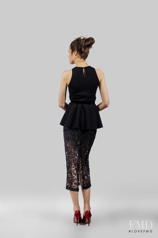 Darya Kostenich featured in  the Latushkina lookbook for Spring/Summer 2014