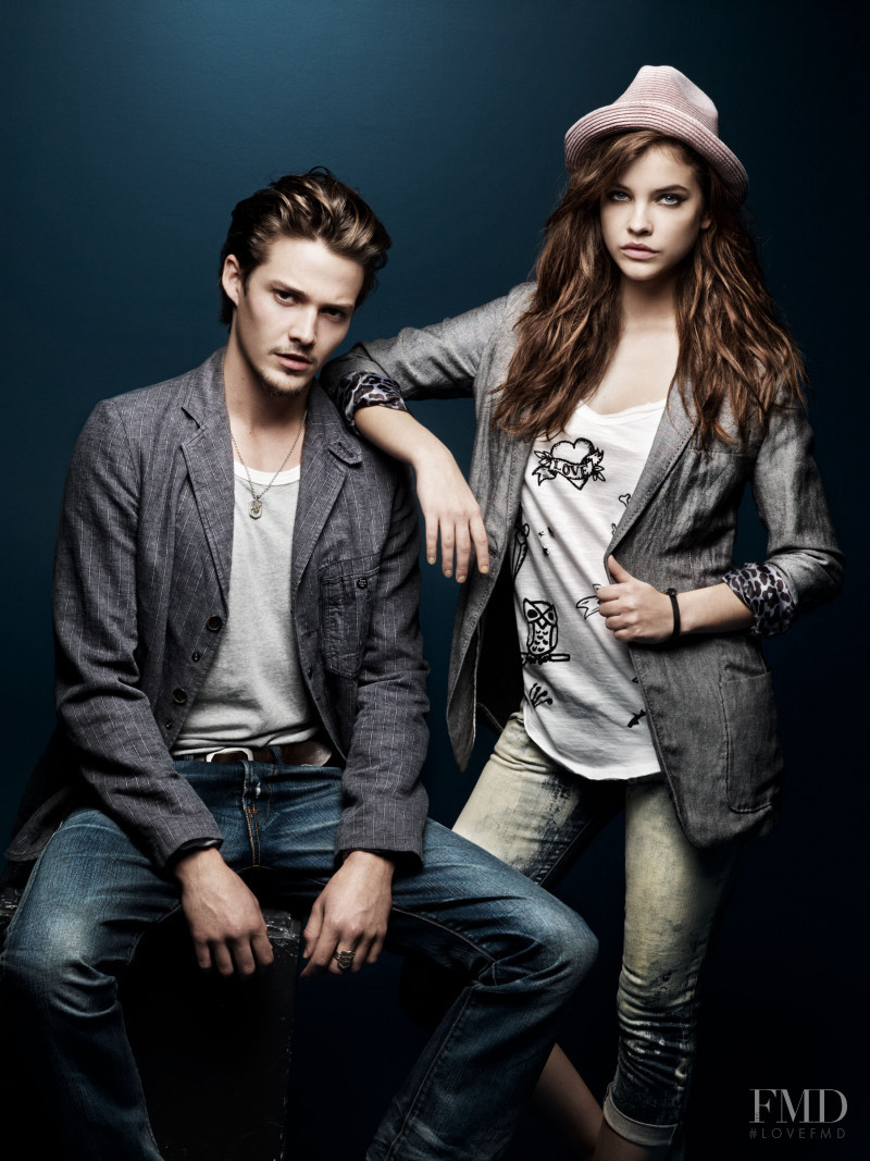 Barbara Palvin featured in  the Replay advertisement for Spring/Summer 2013