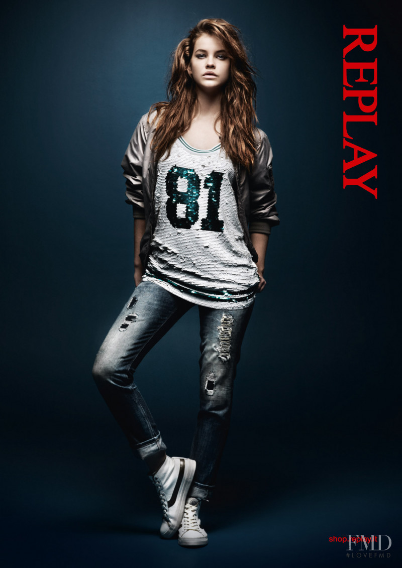 Barbara Palvin featured in  the Replay advertisement for Spring/Summer 2013