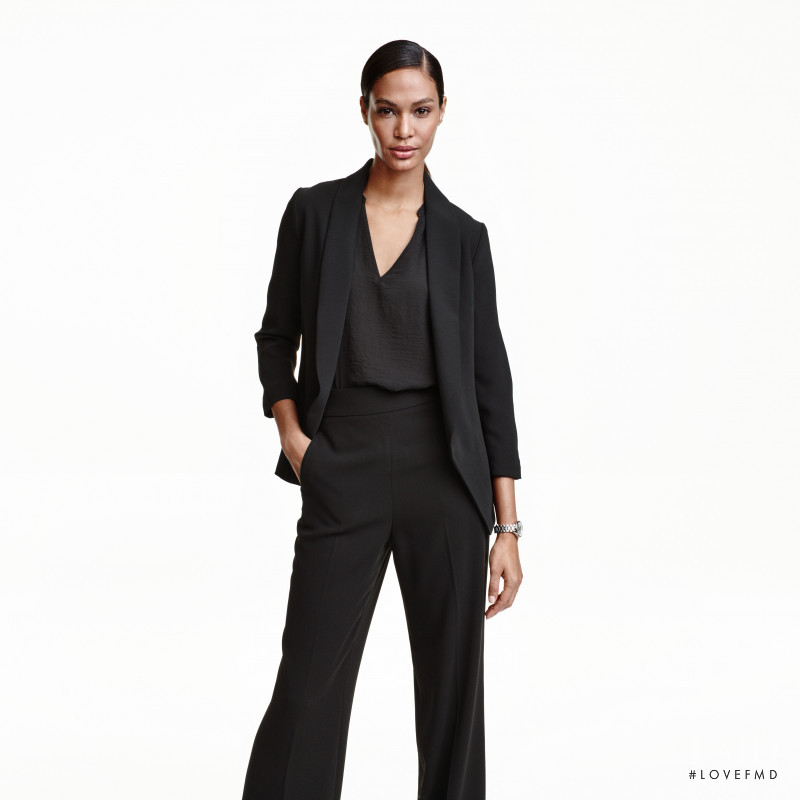 Joan Smalls featured in  the H&M catalogue for Pre-Fall 2016