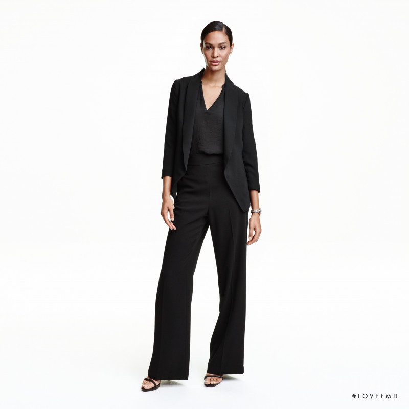 Joan Smalls featured in  the H&M catalogue for Pre-Fall 2016