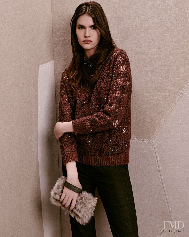 Vanessa Moody featured in  the Neiman Marcus lookbook for Pre-Fall 2016