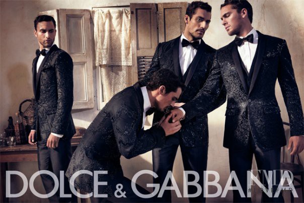 Adam Senn featured in  the Dolce & Gabbana advertisement for Summer 2010