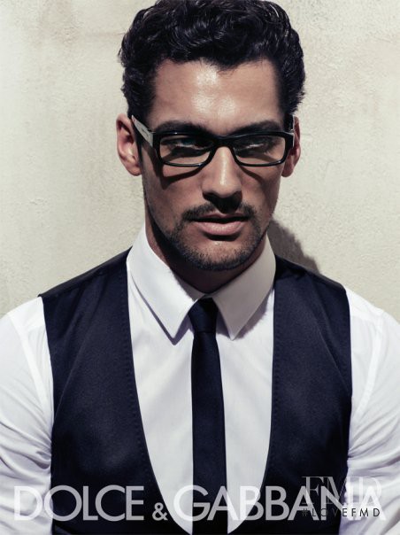 David Gandy featured in  the Dolce & Gabbana advertisement for Summer 2010