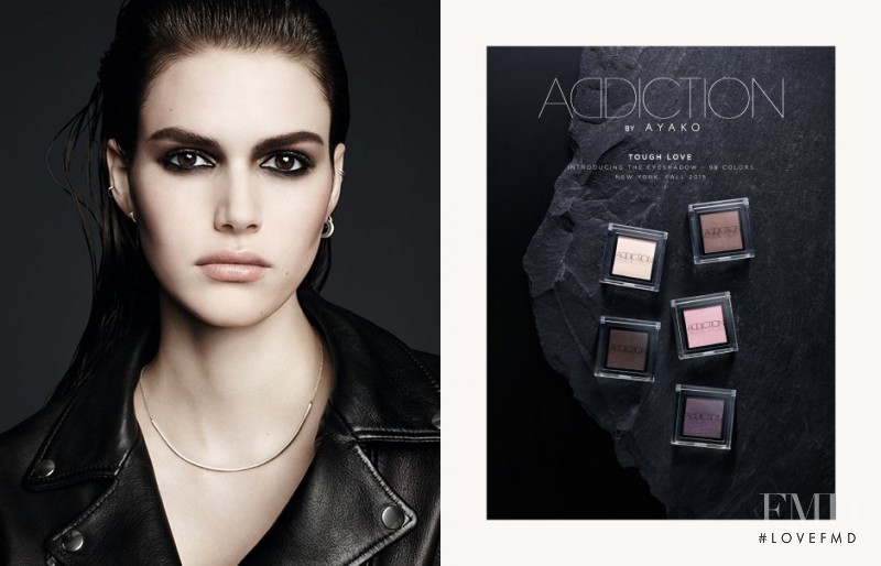 Vanessa Moody featured in  the Addiction by Ayako advertisement for Winter 2015