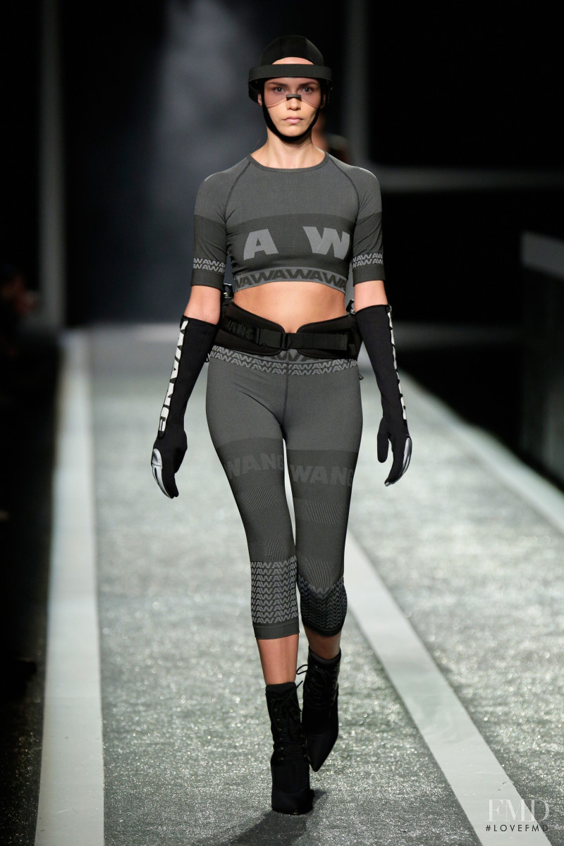 Natasha Poly featured in  the H&M x Alexander Wang fashion show for Spring/Summer 2015