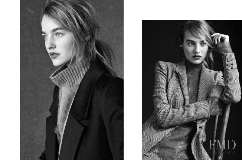 Maartje Verhoef featured in  the Jigott advertisement for Autumn/Winter 2016